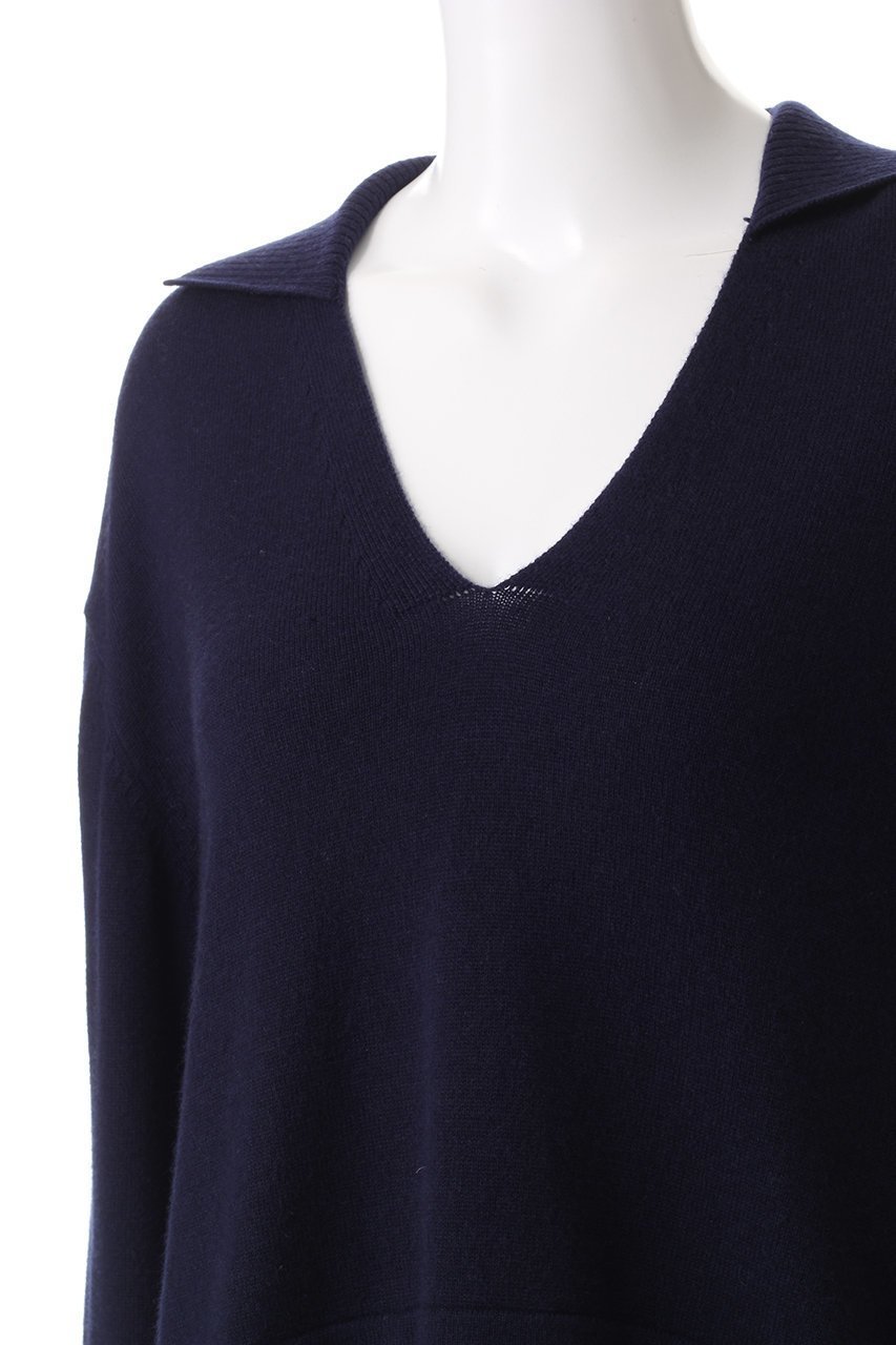 【ミズイロ インド/mizuiro ind】のskipper P/O プルオーバー 人気、トレンドファッション・服の通販 founy(ファニー) 　ファッション　Fashion　レディースファッション　Fashion for Women　トップス・カットソー　Cut & Sew Tops　ニット　Knit Tops & Sweaters　カジュアルプルオーバー・ニットトップス　Pullovers & Knit Tops / Casual Pullovers　クロップド　Cropped, Short Length　スキッパー　Skipper, Open Collar　スリット　Slit, Slit Detail　トレンド　Trend, Trending Now　other-5|ID: prp329100004179795 ipo3291000000032926518