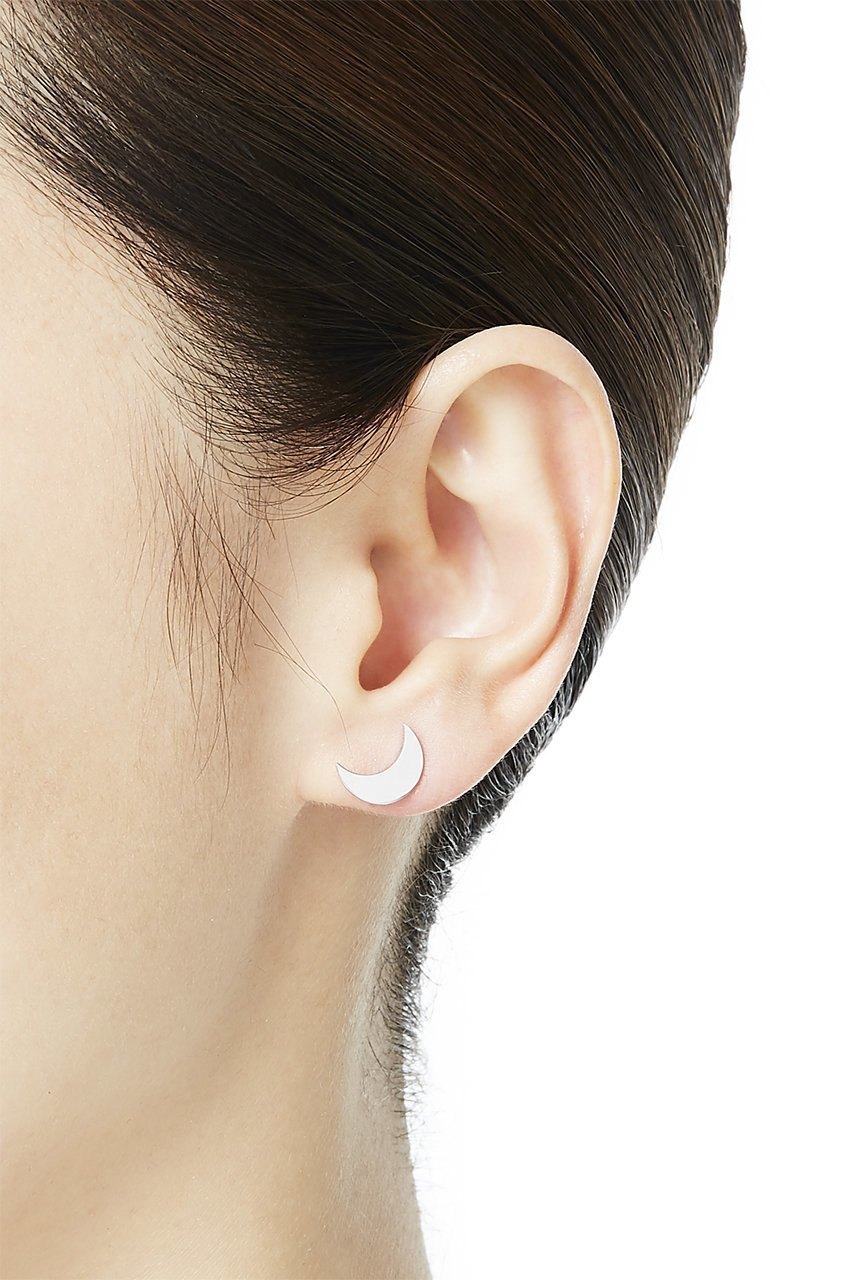 【オー/oeau】のflat charm ピアス/crescent(片耳用) 人気、トレンドファッション・服の通販 founy(ファニー) 　ファッション　Fashion　レディースファッション　WOMEN　ジュエリー　Jewelry　リング　Rings　イヤリング　Earrings　アシンメトリー　Asymmetry　イヤリング　Earrings　シルバー　Silver　モチーフ　Motif　片耳　One Ear　other-2|ID: prp329100004179804 ipo3291000000031243389
