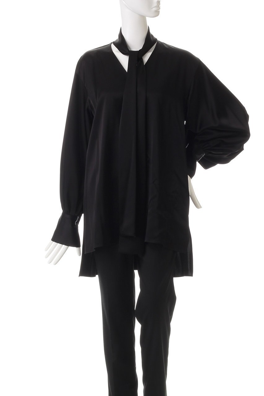 【ル フィル/LE PHIL】のクラシックサテンブラウス 人気、トレンドファッション・服の通販 founy(ファニー) ファッション Fashion レディースファッション Fashion for Women トップス・カットソー Cut & Sew Tops シャツ・ブラウス・オフィスカジュアル Elegant Blouses & Button-Ups インナー Innerwear エレガント 上品 Elegant カッティング Cutting Detail サテン Satin, Glossy Fabric ジャケット Jacket, Outerwear スリーブ Sleeve, Long Sleeve / Short Sleeve ボウタイ Bow Tie, Neck Bow ヨーク Yoke, Yoke Design ロング Long, Long-Length 定番 Standard, Basic Item other-2|ID: prp329100004179814 ipo3291000000032888609