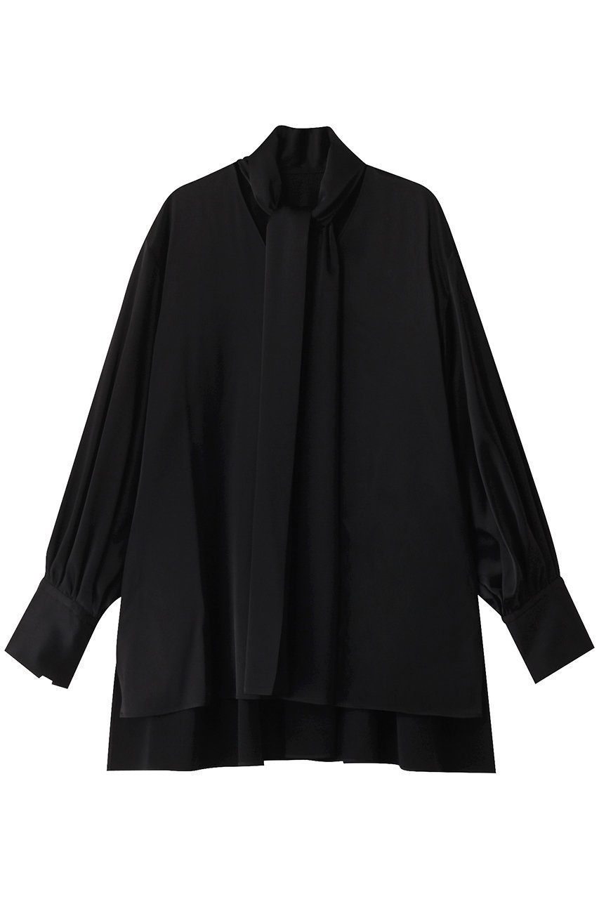 【ル フィル/LE PHIL】のクラシックサテンブラウス 人気、トレンドファッション・服の通販 founy(ファニー) ファッション Fashion レディースファッション Fashion for Women トップス・カットソー Cut & Sew Tops シャツ・ブラウス・オフィスカジュアル Elegant Blouses & Button-Ups インナー Innerwear エレガント 上品 Elegant カッティング Cutting Detail サテン Satin, Glossy Fabric ジャケット Jacket, Outerwear スリーブ Sleeve, Long Sleeve / Short Sleeve ボウタイ Bow Tie, Neck Bow ヨーク Yoke, Yoke Design ロング Long, Long-Length 定番 Standard, Basic Item other-1|ID: prp329100004179814 ipo3291000000033706414