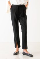 【デザイン ワークス/DESIGN WORKS】のストレッチスリット細身パンツ 人気、トレンドファッション・服の通販 founy(ファニー) ファッション Fashion レディースファッション Fashion for Women パンツ Pants & Trousers ストレッチ Stretch, Stretchy Fabric スリット Slit, Slit Detail フロント Front, Front Design thumbnail ブラック|ID: prp329100004182835 ipo3291000000032930065