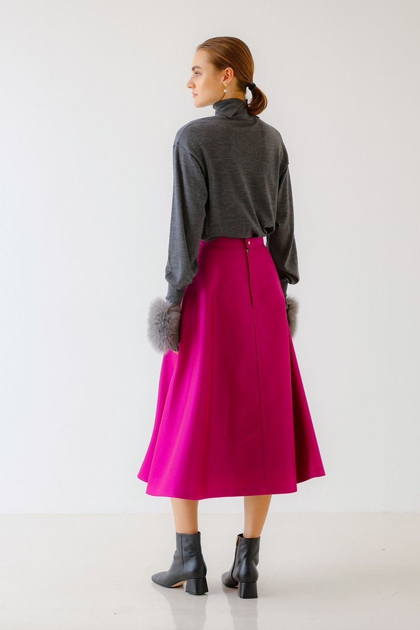 【デザイン ワークス/DESIGN WORKS】のべーシックタートルニット 人気、トレンドファッション・服の通販 founy(ファニー) 　ファッション　Fashion　レディースファッション　Fashion for Women　トップス・カットソー　Cut & Sew Tops　ニット　Knit Tops & Sweaters　カジュアルプルオーバー・ニットトップス　Pullovers & Knit Tops / Casual Pullovers　なめらか　Smooth, Silky Texture　イタリア　Italy　スリット　Slit, Slit Detail　センター　Center, Center Line　タートルネック　Turtleneck, High Neck　ベーシック　Basic, Essential　other-5|ID: prp329100004182837 ipo3291000000032924083