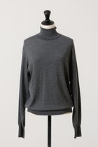 【デザイン ワークス/DESIGN WORKS】のべーシックタートルニット 人気、トレンドファッション・服の通販 founy(ファニー) ファッション Fashion レディースファッション Fashion for Women トップス・カットソー Cut & Sew Tops ニット Knit Tops & Sweaters カジュアルプルオーバー・ニットトップス Pullovers & Knit Tops / Casual Pullovers なめらか Smooth, Silky Texture イタリア Italy スリット Slit, Slit Detail センター Center, Center Line タートルネック Turtleneck, High Neck ベーシック Basic, Essential thumbnail チャコールグレー|ID: prp329100004182837 ipo3291000000036098427