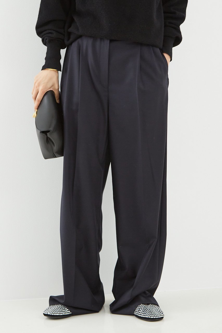 【ザ ストア バイ シー/THE STORE by C】のハンサムパンツ 人気、トレンドファッション・服の通販 founy(ファニー) 　ファッション　Fashion　レディースファッション　Fashion for Women　パンツ　Pants & Trousers　とろみ　Fluid, Flowy Fabric　シルク　Silk, 100% Silk　ストレッチ　Stretch, Stretchy Fabric　フォルム　Silhouette, Form　メンズ　Men's, Menswear　ワイド　Wide, Wide Fit　other-2|ID: prp329100004182842 ipo3291000000032945510