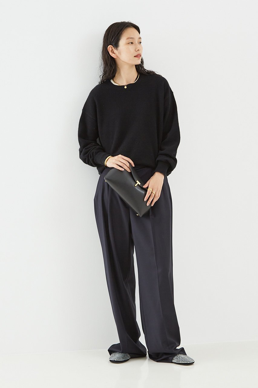 【ザ ストア バイ シー/THE STORE by C】のハンサムパンツ 人気、トレンドファッション・服の通販 founy(ファニー) 　ファッション　Fashion　レディースファッション　Fashion for Women　パンツ　Pants & Trousers　とろみ　Fluid, Flowy Fabric　シルク　Silk, 100% Silk　ストレッチ　Stretch, Stretchy Fabric　フォルム　Silhouette, Form　メンズ　Men's, Menswear　ワイド　Wide, Wide Fit　other-4|ID: prp329100004182842 ipo3291000000032945525