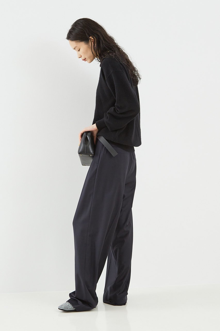 【ザ ストア バイ シー/THE STORE by C】のハンサムパンツ 人気、トレンドファッション・服の通販 founy(ファニー) 　ファッション　Fashion　レディースファッション　Fashion for Women　パンツ　Pants & Trousers　とろみ　Fluid, Flowy Fabric　シルク　Silk, 100% Silk　ストレッチ　Stretch, Stretchy Fabric　フォルム　Silhouette, Form　メンズ　Men's, Menswear　ワイド　Wide, Wide Fit　other-5|ID: prp329100004182842 ipo3291000000032945531