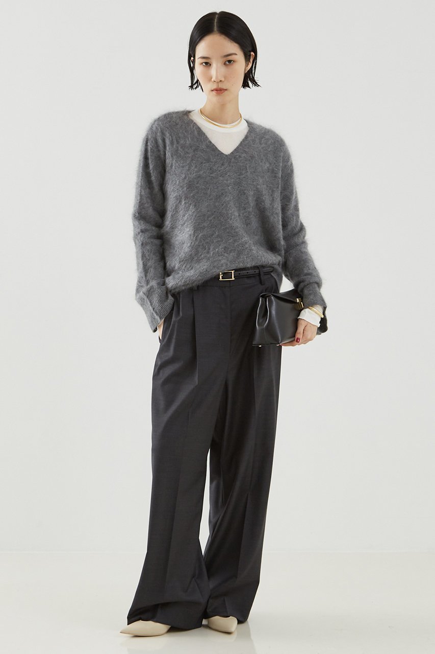 【ザ ストア バイ シー/THE STORE by C】のハンサムパンツ 人気、トレンドファッション・服の通販 founy(ファニー) 　ファッション　Fashion　レディースファッション　Fashion for Women　パンツ　Pants & Trousers　とろみ　Fluid, Flowy Fabric　シルク　Silk, 100% Silk　ストレッチ　Stretch, Stretchy Fabric　フォルム　Silhouette, Form　メンズ　Men's, Menswear　ワイド　Wide, Wide Fit　other-3|ID: prp329100004182842 ipo3291000000035688884
