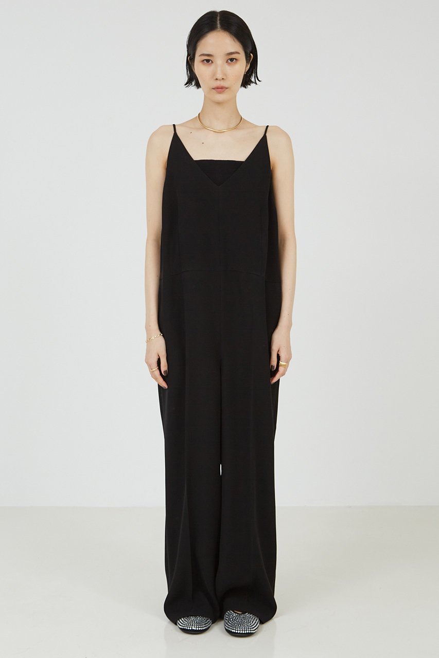 【ザ ストア バイ シー/THE STORE by C】のWサテンオールインワン 人気、トレンドファッション・服の通販 founy(ファニー) 　ファッション　Fashion　レディースファッション　Fashion for Women　パンツ　Pants & Trousers　サテン　Satin, Glossy Fabric　ジャケット　Jacket, Outerwear　ダブル　Double, Double-Breasted　エレガント 上品　Elegant　other-4|ID: prp329100004182843 ipo3291000000032787995