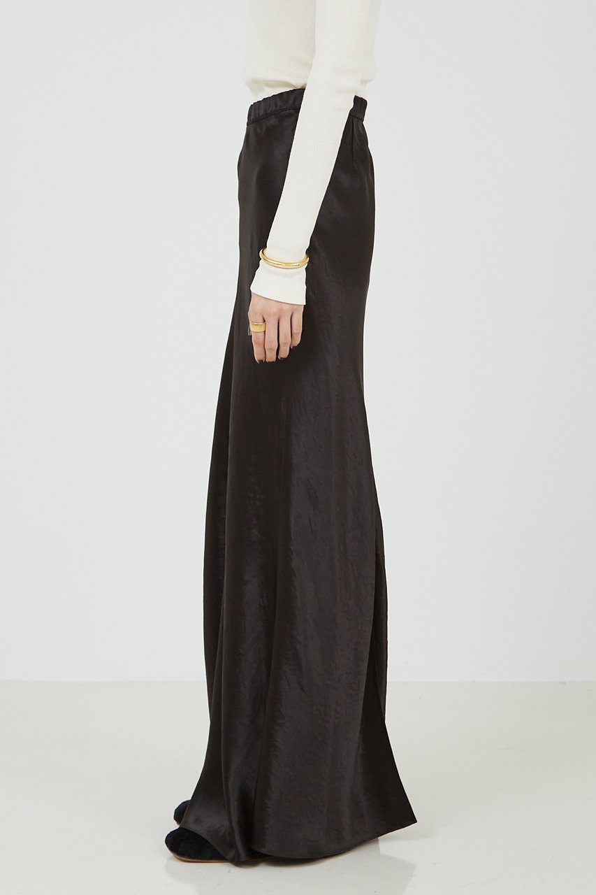 【ザ ストア バイ シー/THE STORE by C】のサテンフレアースカート 人気、トレンドファッション・服の通販 founy(ファニー) ファッション Fashion レディースファッション Fashion for Women スカート Skirts ロングスカート Long Skirts / Maxi & Midi Skirts なめらか Smooth, Silky Texture サテン Satin, Glossy Fabric ロング Long, Long-Length エレガント 上品 Elegant other-6|ID: prp329100004182845 ipo3291000000036011548
