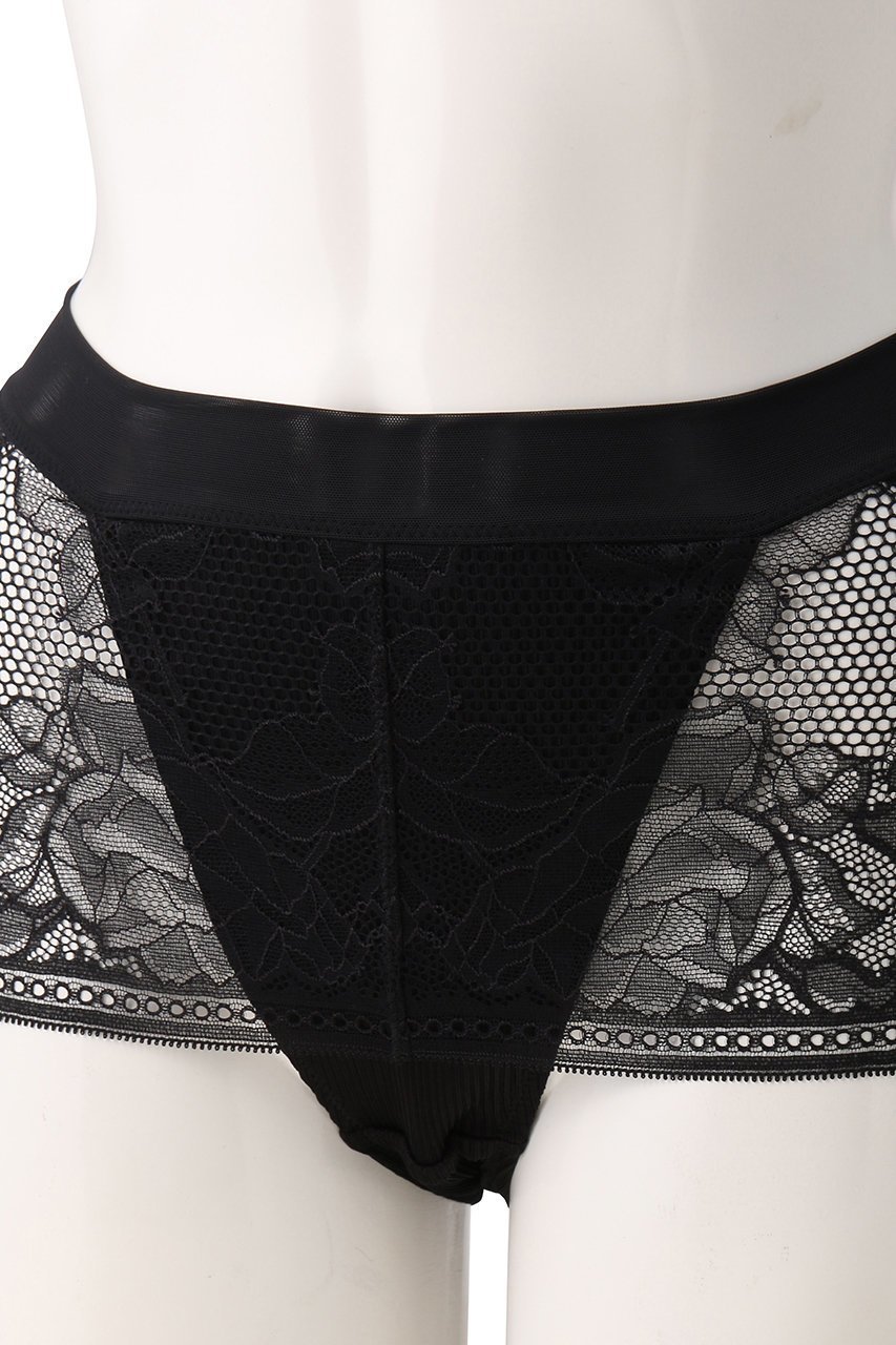 【アロマティック/AROMATIQUE】の【AROMATIQUE×Nobless Oblige】レースマキシショーツ 人気、トレンドファッション・服の通販 founy(ファニー) 　ファッション　Fashion　レディースファッション　Ladies' Fashion Online　下着・ランジェリー　Underwear　ショーツ・パンティ　Shorts　ショーツ　Shorts　モチーフ　Motif　ラグジュアリー　Luxury　ランジェリー　Lingerie　レース　Race　ロンドン　London　再入荷　Restock/Back In Stock/Re Arrival　other-5|ID: prp329100004182849 ipo3291000000031393069