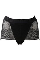 【アロマティック/AROMATIQUE】の【AROMATIQUE×Nobless Oblige】レースマキシショーツ ブラック|ID: prp329100004182849 ipo3291000000036198365