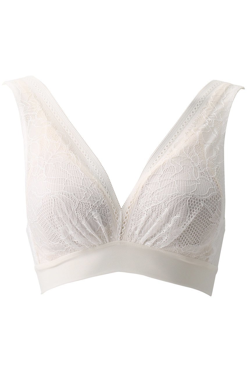 【アロマティック/AROMATIQUE】の【AROMATIQUE×Nobless Oblige】レースブラ インテリア・キッズ・メンズ・レディースファッション・服の通販 founy(ファニー) 　ファッション　Fashion　レディースファッション　Fashion for Women　下着・ランジェリー　Lingerie & Intimates　ブラジャー・ランジェリーブラ　Bras / Lingerie Bras　シルク　Silk, 100% Silk　ブラジャー　Bra, Lingerie　ランジェリー　Lingerie, Intimate Wear　レース　Lace, Lace Fabric　ロンドン　London Style, British Inspired　エクリュ|ID: prp329100004182850 ipo3291000000035337421