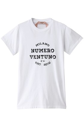 【ヌメロ ヴェントゥーノ/N°21】 NUMERO VENTUNO プリントTシャツ人気、トレンドファッション・服の通販 founy(ファニー) ファッション Fashion レディースファッション WOMEN トップス・カットソー Tops/Tshirt シャツ/ブラウス Shirts/Blouses ロング / Tシャツ T-Shirts カットソー Cut and Sewn ショート Short スリーブ Sleeve プリント Print ベーシック Basic NEW・新作・新着・新入荷 New Arrivals |ID:prp329100004182864