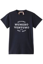 【ヌメロ ヴェントゥーノ/N°21】のNUMERO VENTUNO プリントTシャツ ネイビー|ID: prp329100004182864 ipo3291000000028975301