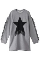 【ステラ マッカートニー/STELLA McCARTNEY / KIDS】の【KIDS】フリンジ スター ジャージードレス 人気、トレンドファッション・服の通販 founy(ファニー) ファッション Fashion キッズファッション KIDS ワンピース Dress/Kids ジャージー Jersey ドレス Dress フリンジ Fringe フロント Front モチーフ Motif ロング Long |ID:prp329100004182867