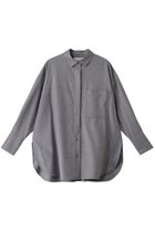 【サクラ/SACRA】のスーパーファインフランネルシャツ 人気、トレンドファッション・服の通販 founy(ファニー) ファッション Fashion レディースファッション WOMEN トップス・カットソー Tops/Tshirt シャツ/ブラウス Shirts/Blouses A/W・秋冬 Aw・Autumn/Winter・Fw・Fall-Winter なめらか Smooth シンプル Simple スリーブ Sleeve フロント Front ヘムライン Hemline ロング Long NEW・新作・新着・新入荷 New Arrivals thumbnail グレー|ID: prp329100004182870 ipo3291000000028975316