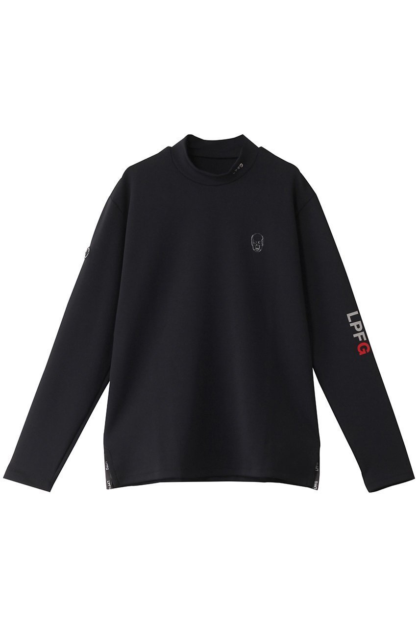 【ルシアン ペラフィネ/lucien pellat finet / MEN】の【MEN】【LUCIEN PELLAT FINET LPFG】モックネック プルオーバー LPFGサークルロゴ インテリア・キッズ・メンズ・レディースファッション・服の通販 founy(ファニー) 　ファッション　Fashion　メンズファッション　MEN　トップス・カットソー　Tops/Tshirt/Men　サークル　Circle　スポーツ　Sports　スリーブ　Sleeve　モックネック　Mock Neck　軽量　Lightweight　ブラック|ID: prp329100004182893 ipo3291000000028975379