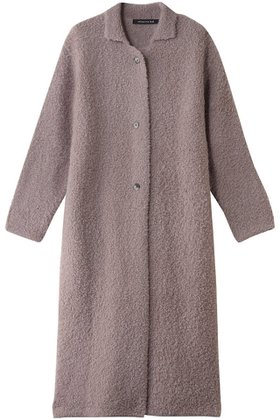 【ミズイロ インド/mizuiro ind】 loop yarn long C/D カーディガン人気、トレンドファッション・服の通販 founy(ファニー) ファッション Fashion レディースファッション Fashion for Women トップス・カットソー Cut & Sew Tops ニット Knit Tops & Sweaters カーディガン・羽織り Layered Style Cardigans カーディガン Cardigan, Knitwear シンプル Simple, Minimal モコモコ Fuzzy, Fluffy ロング Long, Long-Length 秋 Autumn |ID:prp329100004182902