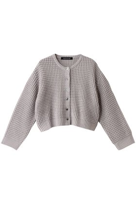 【ミズイロ インド/mizuiro ind】 waffle knit C/D カーディガン人気、トレンドファッション・服の通販 founy(ファニー) ファッション Fashion レディースファッション WOMEN トップス・カットソー Tops/Tshirt ニット Knit Tops カーディガン Cardigans カーディガン Cardigan ショート Short シンプル Simple ワッフル Waffle NEW・新作・新着・新入荷 New Arrivals |ID:prp329100004182903