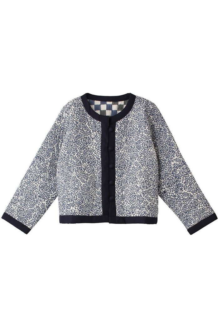【エスゼット ブロックプリント/SZ Blockprints】のPOPPY JACKET LACE&DOUBLE CHECK リバーシブルジャケット インテリア・キッズ・メンズ・レディースファッション・服の通販 founy(ファニー) https://founy.com/ ファッション Fashion レディースファッション WOMEN アウター Coat Outerwear ジャケット Jackets ジャケット Jacket ダブル Double チェック Check プリント Print リバーシブル Reversible レース Race エレガント 上品 Elegant 無地 Plain Color |ID: prp329100004182919 ipo3291000000028975458