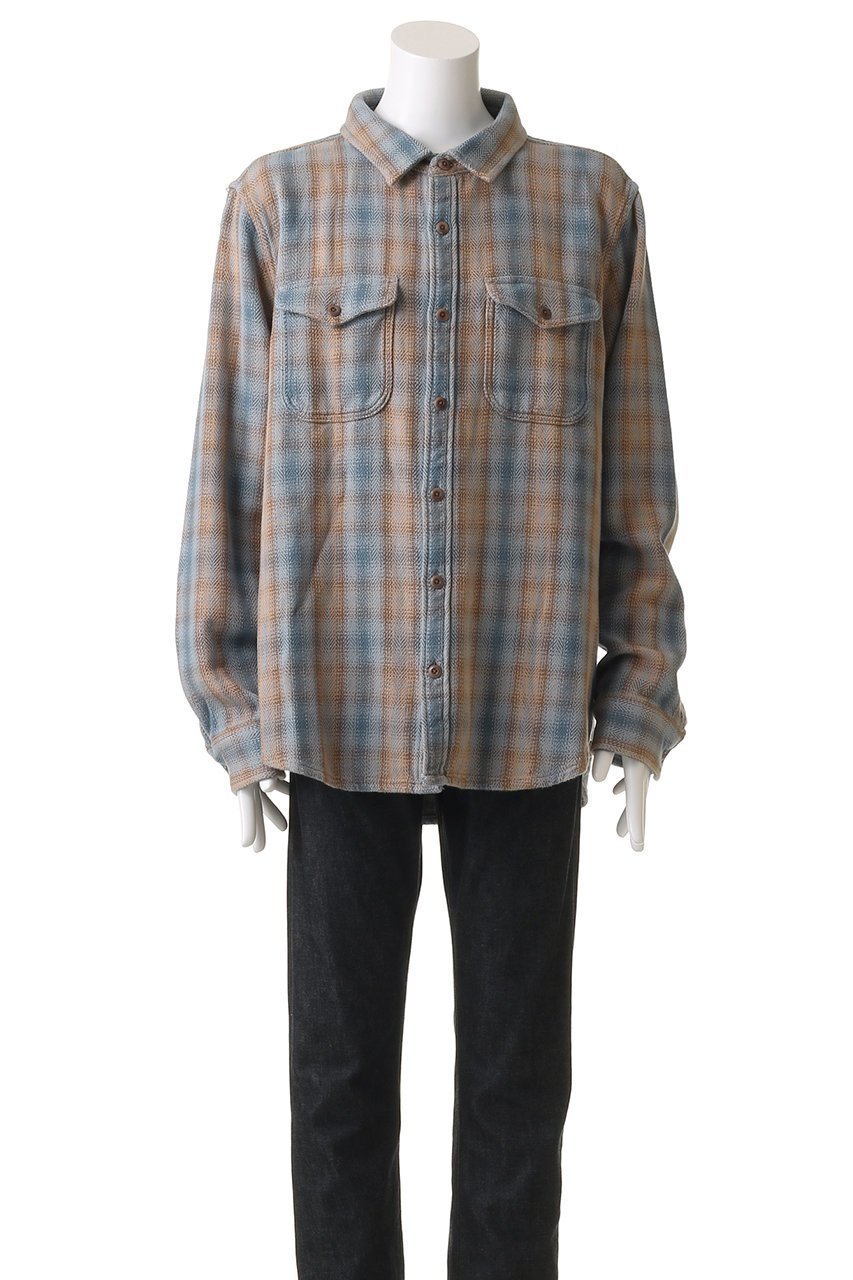 【アウターノウン/OUTERKNOWN / MEN】の【MEN】BLANKET SHIRT コットンツイルチェック シャツ 人気、トレンドファッション・服の通販 founy(ファニー) 　ファッション　Fashion　メンズファッション　Fashion for Men　カリフォルニア　California, Cali Style　スリーブ　Sleeve, Long Sleeve / Short Sleeve　ブランケット　Blanket, Throw Blanket　リラックス　Relax, Relaxed Fit　ロング　Long, Long-Length　人気　Popular, Best Seller　旅行　Travel　other-2|ID: prp329100004182940 ipo3291000000035441139