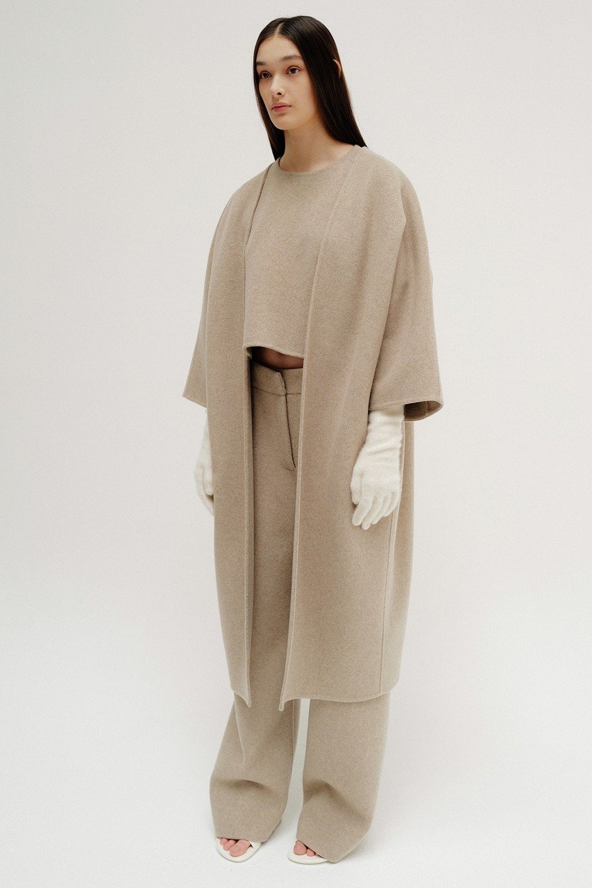 【セアン/SCEARN】のWOOL REVER V Collar Coat/コート 人気、トレンドファッション・服の通販 founy(ファニー) 　ファッション　Fashion　レディースファッション　Fashion for Women　アウター　Coat / Outerwear Collection　コート・ロングコート・ピーコート　Long Coats, Peacoats & More　おすすめ　Recommended / Our Picks　スリーブ　Sleeve, Long Sleeve / Short Sleeve　セットアップ　Set-Up, Coordinated Outfit　ロング　Long, Long-Length　秋　Autumn　other-7|ID: prp329100004182947 ipo3291000000035720340