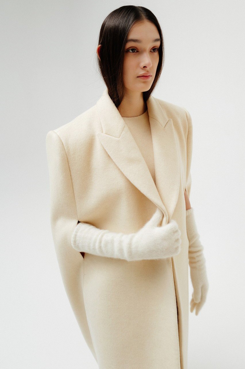 【セアン/SCEARN】のWOOL CASHMERE REVER WITH CLEAR PILE Cape Woven Coat/コート 人気、トレンドファッション・服の通販 founy(ファニー) 　ファッション　Fashion　レディースファッション　Fashion for Women　アウター　Coat / Outerwear Collection　コート・ロングコート・ピーコート　Long Coats, Peacoats & More　おすすめ　Recommended / Our Picks　スリット　Slit, Slit Detail　セットアップ　Set-Up, Coordinated Outfit　ドレス　Dress, One-Piece　ロング　Long, Long-Length　other-7|ID: prp329100004182948 ipo3291000000035580424