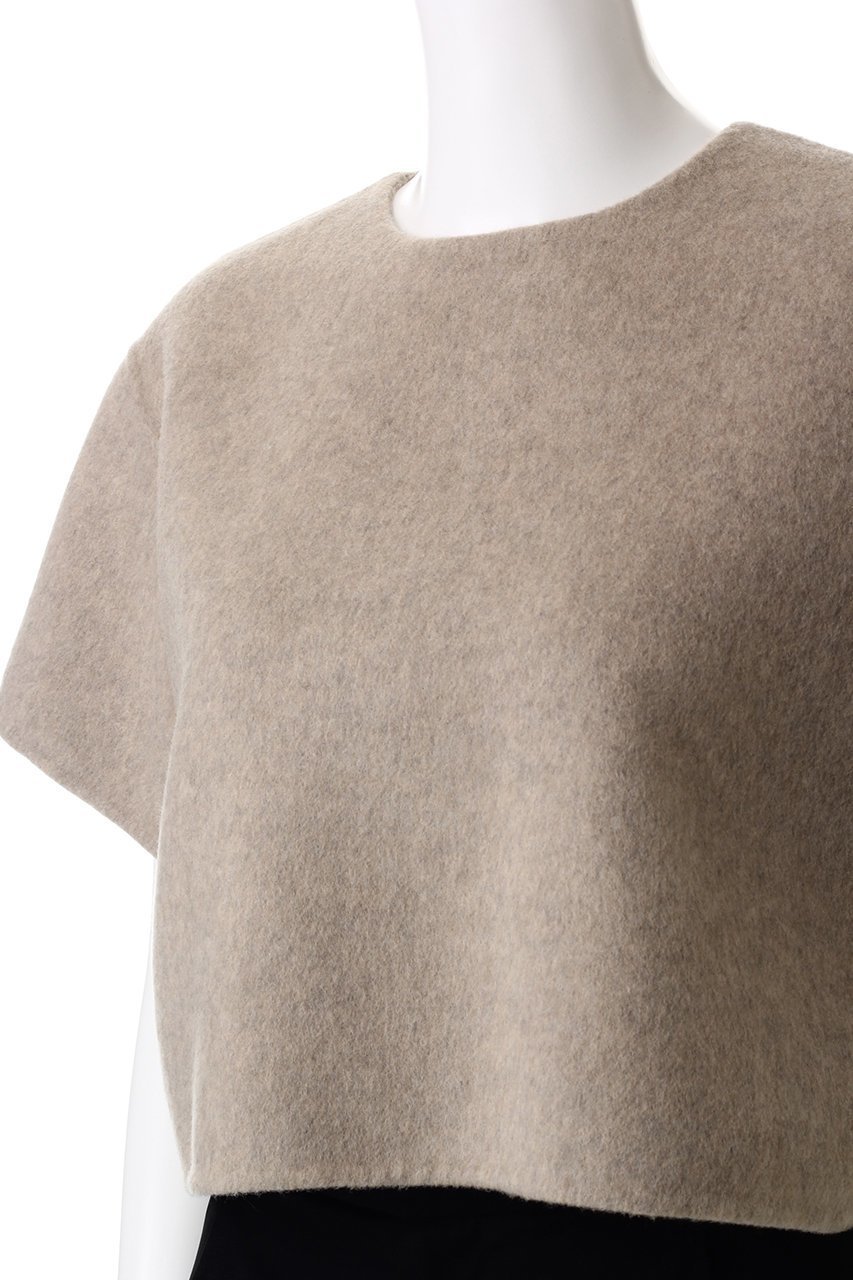 【セアン/SCEARN】のWOOL REVER BLOUSE/ブラウス 人気、トレンドファッション・服の通販 founy(ファニー) ファッション Fashion レディースファッション Fashion for Women トップス・カットソー Cut & Sew Tops ニット Knit Tops & Sweaters シャツ・ブラウス・オフィスカジュアル Elegant Blouses & Button-Ups カジュアルプルオーバー・ニットトップス Pullovers & Knit Tops / Casual Pullovers おすすめ Recommended / Our Picks クロップド Cropped, Short Length シンプル Simple, Minimal セットアップ Set-Up, Coordinated Outfit トレンド Trend, Trending Now other-5|ID: prp329100004182950 ipo3291000000032962697