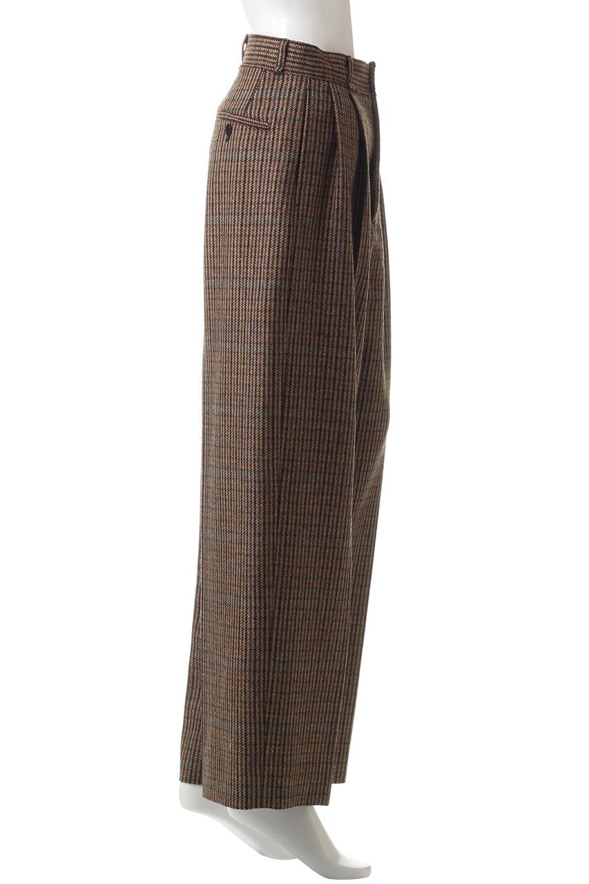 【カレンテージ/CURRENTAGE】のLovat tweed wide パンツ 人気、トレンドファッション・服の通販 founy(ファニー) 　ファッション　Fashion　レディースファッション　Ladies' Fashion Online　パンツ　Pants　センター　Center　チェック　Check　ツイード　Tweed　ワイド　Wide　再入荷　Restock/Back In Stock/Re Arrival　A/W・秋冬　Aw・Autumn/Winter・Fw・Fall-Winter　other-3|ID: prp329100004182956 ipo3291000000032629826
