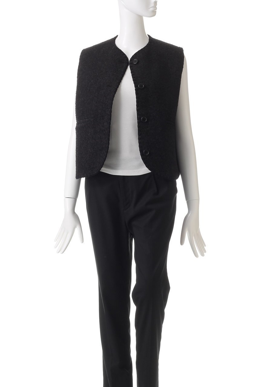 【セアン/SCEARN】のFULLING WOOL Andian Vwst/ベスト 人気、トレンドファッション・服の通販 founy(ファニー) 　ファッション　Fashion　レディースファッション　Fashion for Women　アウター　Coat / Outerwear Collection　レディースジャケット・軽アウター　Jackets　シルク　Silk, 100% Silk　シンプル　Simple, Minimal　ジャケット　Jacket, Outerwear　ベスト　Vest, Waistcoat　エレガント 上品　Elegant　A/W・秋冬　Autumn/Winter　other-7|ID: prp329100004182961 ipo3291000000032948052