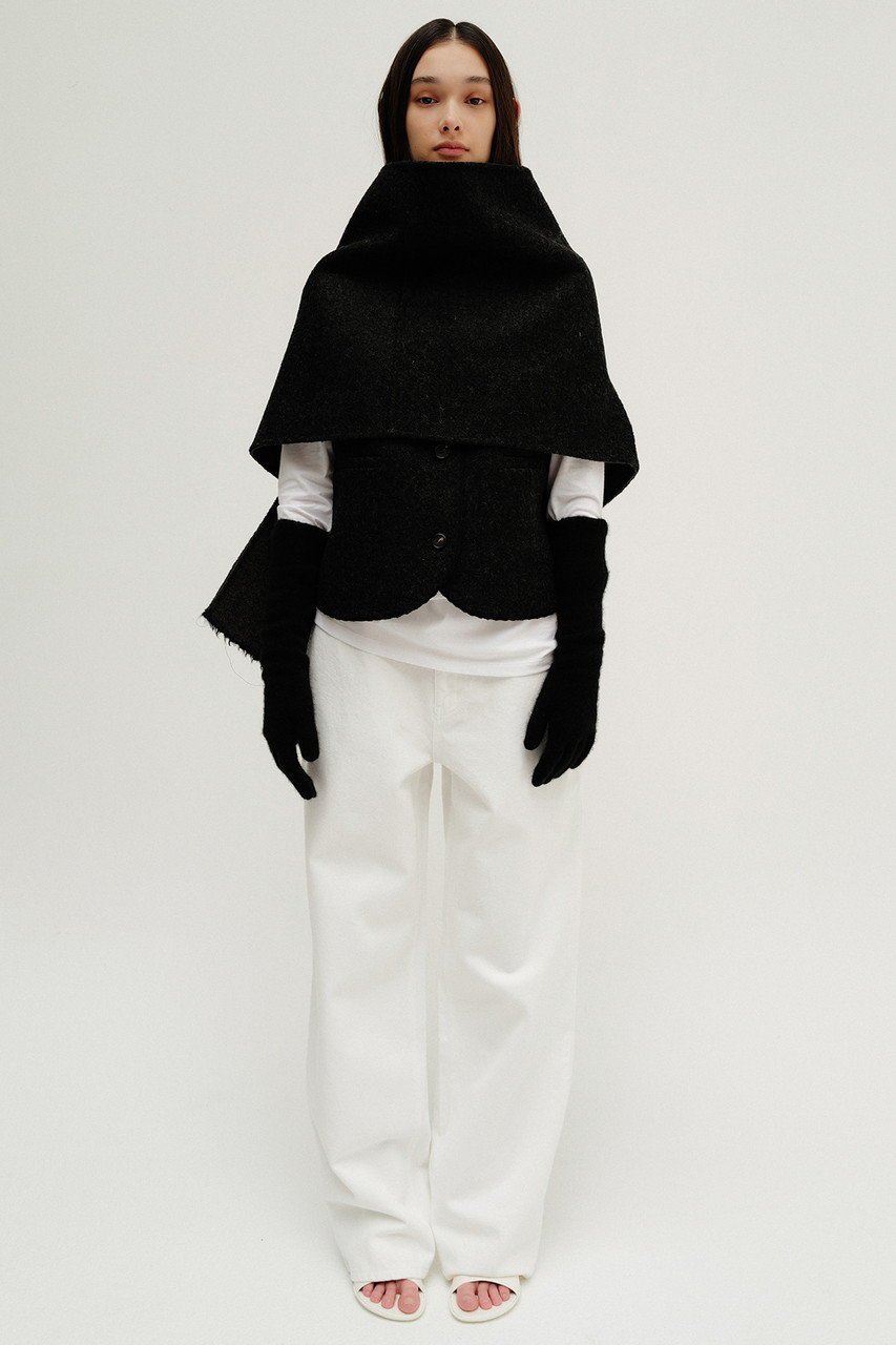 【セアン/SCEARN】のFULLING WOOL Andian Vwst/ベスト 人気、トレンドファッション・服の通販 founy(ファニー) 　ファッション　Fashion　レディースファッション　Fashion for Women　アウター　Coat / Outerwear Collection　レディースジャケット・軽アウター　Jackets　シルク　Silk, 100% Silk　シンプル　Simple, Minimal　ジャケット　Jacket, Outerwear　ベスト　Vest, Waistcoat　エレガント 上品　Elegant　A/W・秋冬　Autumn/Winter　other-8|ID: prp329100004182961 ipo3291000000032948056