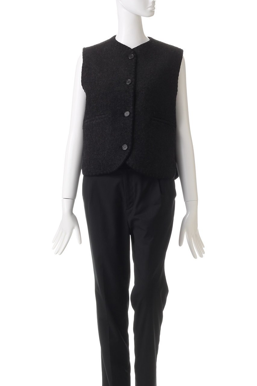 【セアン/SCEARN】のFULLING WOOL Andian Vwst/ベスト 人気、トレンドファッション・服の通販 founy(ファニー) 　ファッション　Fashion　レディースファッション　Fashion for Women　アウター　Coat / Outerwear Collection　レディースジャケット・軽アウター　Jackets　シルク　Silk, 100% Silk　シンプル　Simple, Minimal　ジャケット　Jacket, Outerwear　ベスト　Vest, Waistcoat　エレガント 上品　Elegant　A/W・秋冬　Autumn/Winter　other-2|ID: prp329100004182961 ipo3291000000035491305