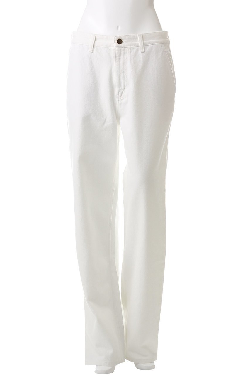 【セアン/SCEARN】のWHITE DENIM Simple Straight Denim/デニム 人気、トレンドファッション・服の通販 founy(ファニー) 　ファッション　Fashion　レディースファッション　Fashion for Women　パンツ　Pants & Trousers　デニムパンツ・ジーンズ・美脚デニム　Denim Jeans & Pants　ストレート　Straight, Straight Cut　デニム　Denim, Jeans Material　other-2|ID: prp329100004182963 ipo3291000000035722687