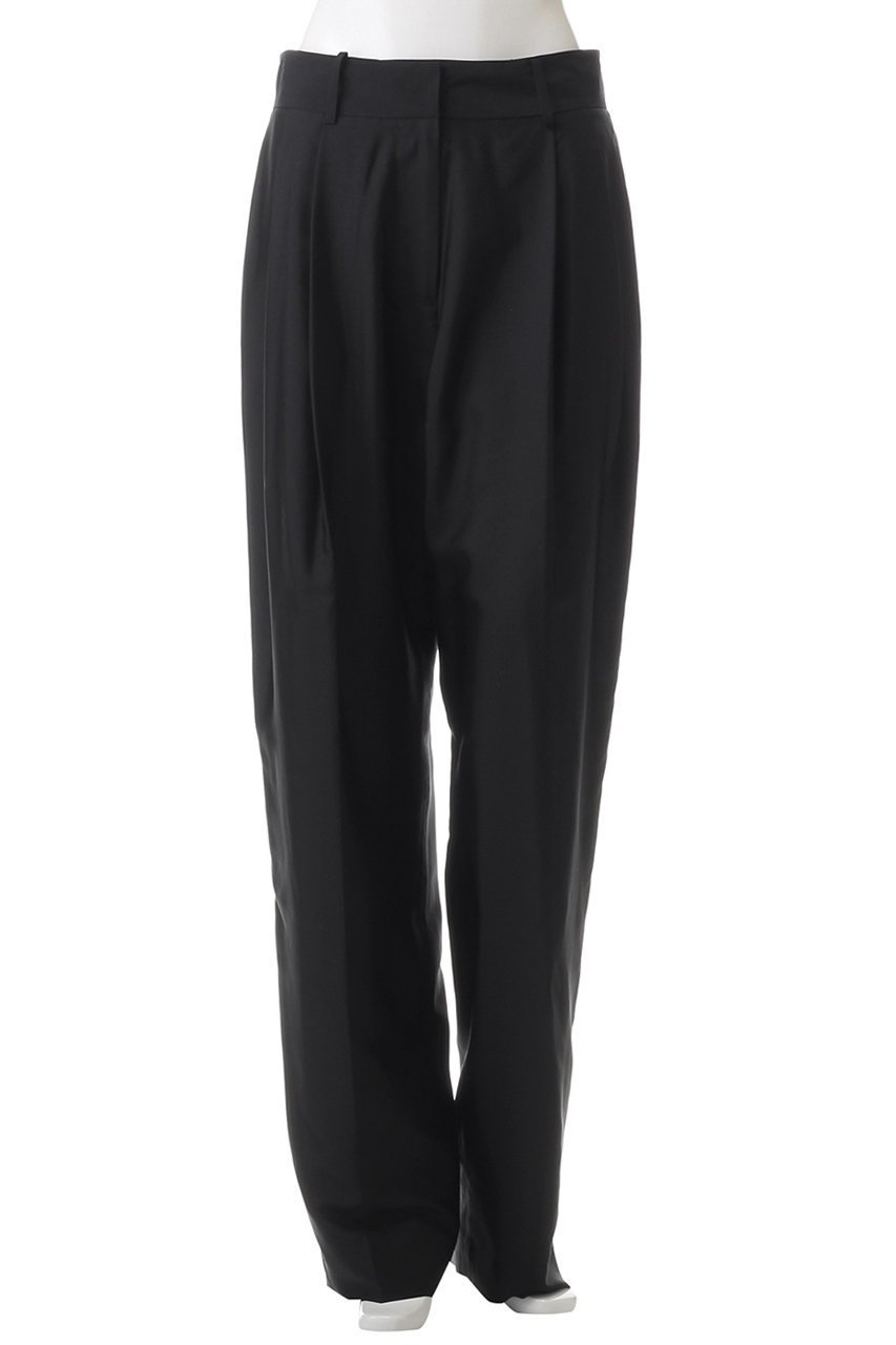 【セアン/SCEARN】のTWO LAYER SILK Wide Tuck Pants/パンツ 大人の最旬トレンドファッション＆コーディネート founy(ファウニー) 　ファッション　Fashion　レディースファッション　Fashion for Women　パンツ　Pants & Trousers　シルク　Silk, 100% Silk　フロント　Front, Front Design　ビジネス 仕事 通勤　Business / Work / Commuting　other-2|ID: prp329100004182964 ipo3291000000036225226