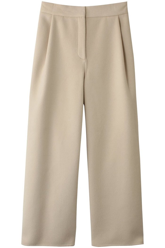 【セアン/SCEARN】のWOOL CASHMERE REVER Tuck Pants/パンツ インテリア・キッズ・メンズ・レディースファッション・服の通販 founy(ファニー) https://founy.com/ ファッション Fashion レディースファッション Fashion for Women パンツ Pants & Trousers ストレート Straight, Straight Cut 定番 Standard, Basic Item |ID: prp329100004182965 ipo3291000000032937602