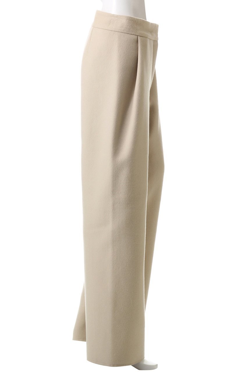 【セアン/SCEARN】のWOOL CASHMERE REVER Tuck Pants/パンツ 人気、トレンドファッション・服の通販 founy(ファニー) 　ファッション　Fashion　レディースファッション　Fashion for Women　パンツ　Pants & Trousers　ストレート　Straight, Straight Cut　定番　Standard, Basic Item　other-3|ID: prp329100004182965 ipo3291000000035440439