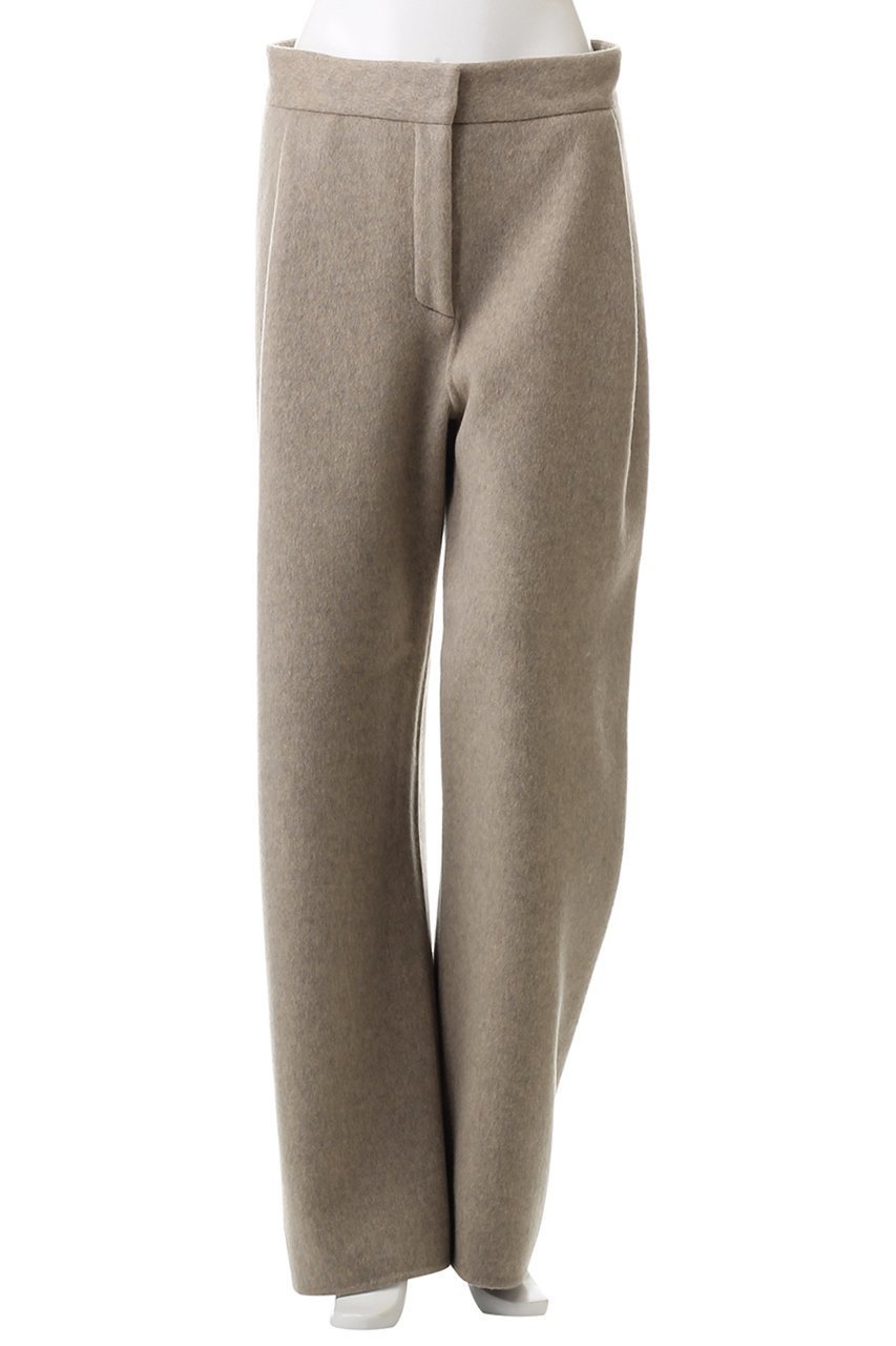 【セアン/SCEARN】のWOOL REVER Tuck Pants/パンツ 人気、トレンドファッション・服の通販 founy(ファニー) ファッション Fashion レディースファッション Fashion for Women パンツ Pants & Trousers なめらか Smooth, Silky Texture ウォーム Warm Fabric ストレート Straight, Straight Cut ロング Long, Long-Length A/W・秋冬 Autumn/Winter other-2|ID: prp329100004182966 ipo3291000000032937688