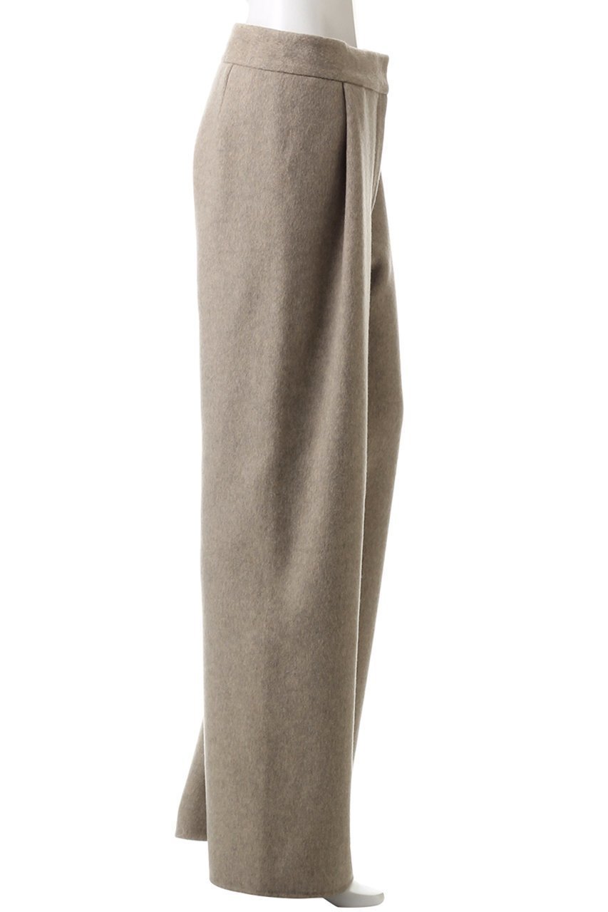【セアン/SCEARN】のWOOL REVER Tuck Pants/パンツ 人気、トレンドファッション・服の通販 founy(ファニー) ファッション Fashion レディースファッション Fashion for Women パンツ Pants & Trousers なめらか Smooth, Silky Texture ウォーム Warm Fabric ストレート Straight, Straight Cut ロング Long, Long-Length A/W・秋冬 Autumn/Winter other-3|ID: prp329100004182966 ipo3291000000032937697