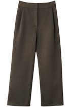 【セアン/SCEARN】のWOOL REVER Tuck Pants/パンツ 大人の最旬トレンドファッション＆コーディネート founy(ファウニー) ファッション Fashion レディースファッション Fashion for Women パンツ Pants & Trousers なめらか Smooth, Silky Texture ウォーム Warm Fabric ストレート Straight, Straight Cut ロング Long, Long-Length A/W・秋冬 Autumn/Winter thumbnail D/khaki|ID: prp329100004182966 ipo3291000000036532112