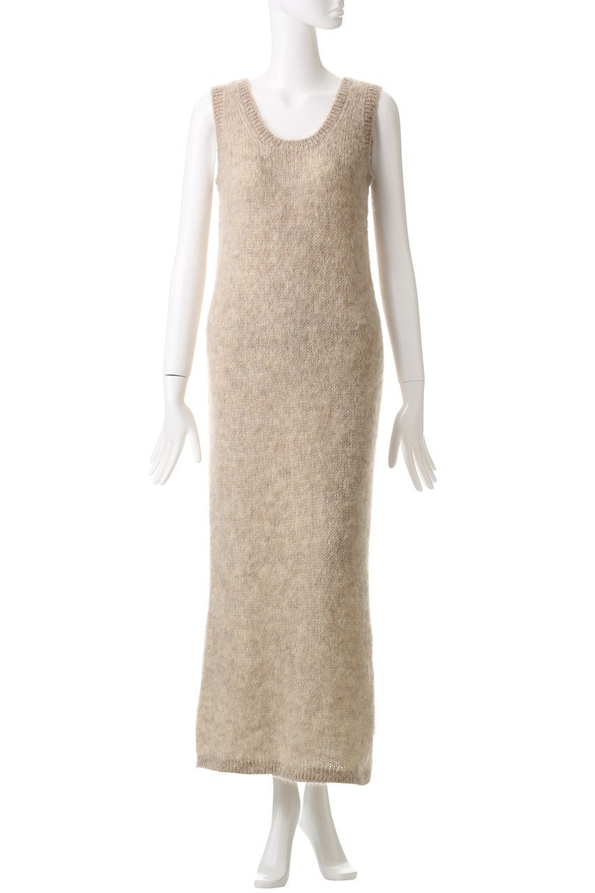 【セアン/SCEARN】のMELANGE KNIT Knit Tank Dress/ドレス 人気、トレンドファッション・服の通販 founy(ファニー) 　ファッション　Fashion　レディースファッション　Fashion for Women　ワンピース　Dresses　フォーマル・パーティードレス・結婚式用ドレス　Elegant & Casual Dresses　チュニック　Tunic Tops & Dresses　ウォーム　Warm Fabric　チュニック　Tunic, Long Top　ドレス　Dress, One-Piece　ノースリーブ　Sleeveless, No-Sleeve　ロング　Long, Long-Length　A/W・秋冬　Autumn/Winter　other-2|ID: prp329100004182967 ipo3291000000032890054