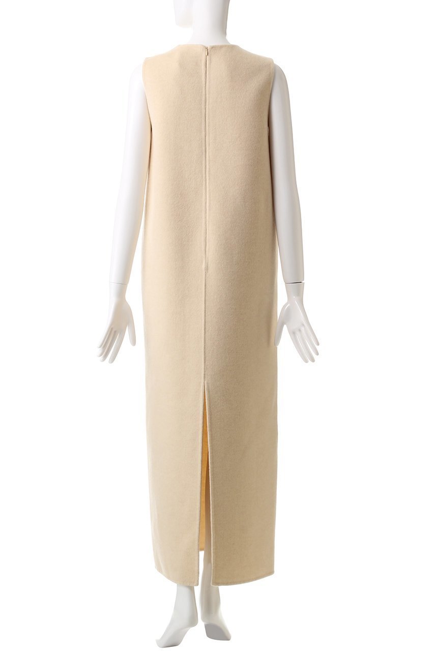 【セアン/SCEARN】のWOOL CASHMERE REVER WITH CLEAR PILE Sleeveless Dress/ドレス 人気、トレンドファッション・服の通販 founy(ファニー) 　ファッション　Fashion　レディースファッション　Fashion for Women　ワンピース　Dresses　フォーマル・パーティードレス・結婚式用ドレス　Elegant & Casual Dresses　チュニック　Tunic Tops & Dresses　おすすめ　Recommended / Our Picks　シンプル　Simple, Minimal　スリット　Slit, Slit Detail　セットアップ　Set-Up, Coordinated Outfit　チュニック　Tunic, Long Top　ドレス　Dress, One-Piece　ロング　Long, Long-Length　エレガント 上品　Elegant　other-4|ID: prp329100004182968 ipo3291000000032888566