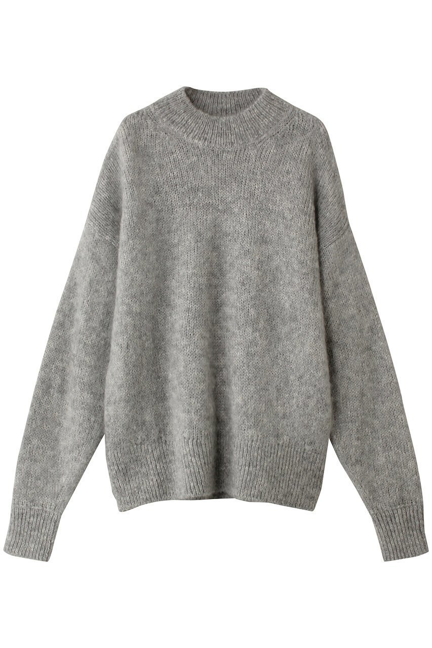 【セアン/SCEARN】のMELANGE KNIT Round Neck Pullover/ニット インテリア・キッズ・メンズ・レディースファッション・服の通販 founy(ファニー) 　ファッション　Fashion　レディースファッション　Fashion for Women　トップス・カットソー　Cut & Sew Tops　ニット　Knit Tops & Sweaters　カジュアルプルオーバー・ニットトップス　Pullovers & Knit Tops / Casual Pullovers　ウォーム　Warm Fabric　ラウンド　Round, Round Neck　A/W・秋冬　Autumn/Winter　Gray|ID: prp329100004182971 ipo3291000000032957771