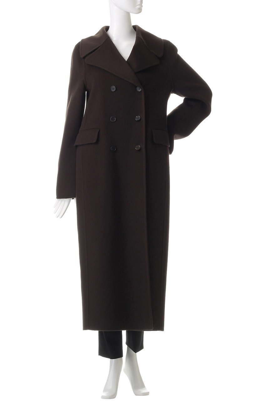 【セアン/SCEARN】のWOOL CASHMERE REVER Wide Collar Double Coat/コート 人気、トレンドファッション・服の通販 founy(ファニー) ファッション Fashion レディースファッション Fashion for Women アウター Coat / Outerwear Collection コート・ロングコート・ピーコート Long Coats, Peacoats & More シェイプ Shape, Slim Fit ロング Long, Long-Length エレガント 上品 Elegant other-2|ID: prp329100004182973 ipo3291000000032936436