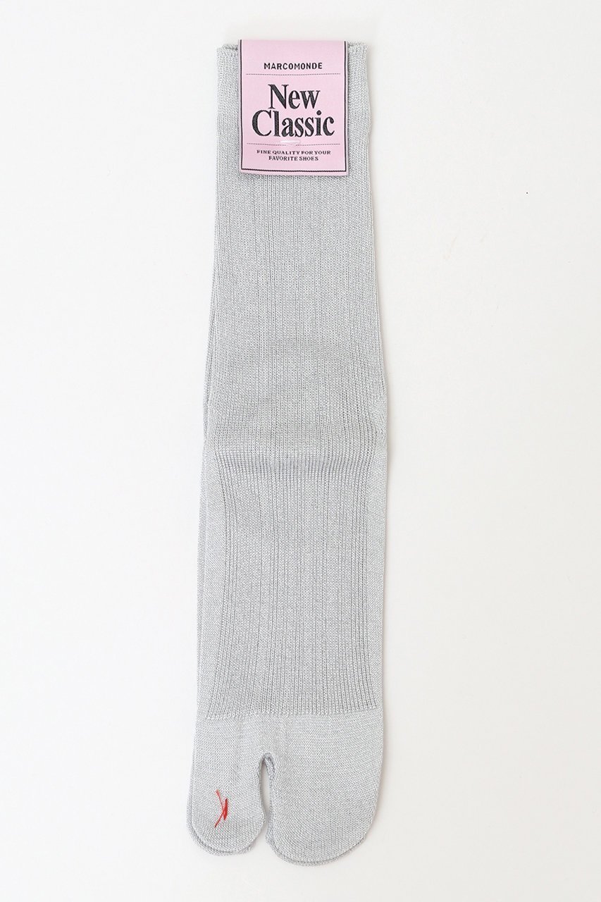 【マルティニーク/martinique】の【MARCOMONDE】グリッタータビソックス インテリア・キッズ・メンズ・レディースファッション・服の通販 founy(ファニー) 　ファッション　Fashion　レディースファッション　Fashion for Women　ソックス&靴下　Socks & Hosiery　レッグウェア・ストッキング　Legwear & Hosiery　ソックス　Socks, Hosiery　エレガント 上品　Elegant　シルバー|ID: prp329100004182976 ipo3291000000035536082