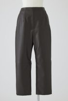 【リムアーク/RIM.ARK】のSynthetic leather PT/パンツ ダークブラウン|ID: prp329100004185419 ipo3291000000032376046