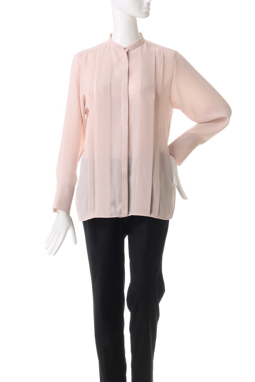 【ベイジ,/BEIGE,】のSTOW(ストー)/フロントタックブラウス 人気、トレンドファッション・服の通販 founy(ファニー) 　ファッション　Fashion　レディースファッション　Fashion for Women　トップス・カットソー　Cut & Sew Tops　シャツ・ブラウス・オフィスカジュアル　Elegant Blouses & Button-Ups　なめらか　Smooth, Silky Texture　エレガント 上品　Elegant　クラシカル　Classical, Vintage-Inspired　シンプル　Simple, Minimal　ジョーゼット　Georgette, Semi-Sheer Fabric　スリーブ　Sleeve, Long Sleeve / Short Sleeve　フロント　Front, Front Design　ロング　Long, Long-Length　人気　Popular, Best Seller　今季　This Season, Current Season　定番　Standard, Basic Item　other-2|ID: prp329100004185426 ipo3291000000032891288