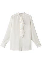 【ベイジ,/BEIGE,】のSTOW(ストー)/バンドカラーフリルブラウス Ecru|ID: prp329100004185427 ipo3291000000036221018