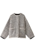 【デパリエ/DEPAREILLE】のミックスヤーンツイードジャケット 人気、トレンドファッション・服の通販 founy(ファニー) ファッション Fashion レディースファッション Fashion for Women アウター Coat / Outerwear Collection レディースジャケット・軽アウター Jackets ジャケット Jacket, Outerwear ツイード Twill, Twill Weave フォルム Silhouette, Form フランス France, French フリンジ Fringe, Tassel ボトム Bottoms, Lower Wear thumbnail オフホワイト|ID: prp329100004185431 ipo3291000000035654849