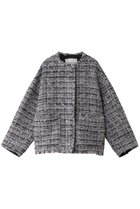 【デパリエ/DEPAREILLE】のミックスヤーンツイードジャケット グレージュ|ID: prp329100004185431 ipo3291000000036758865