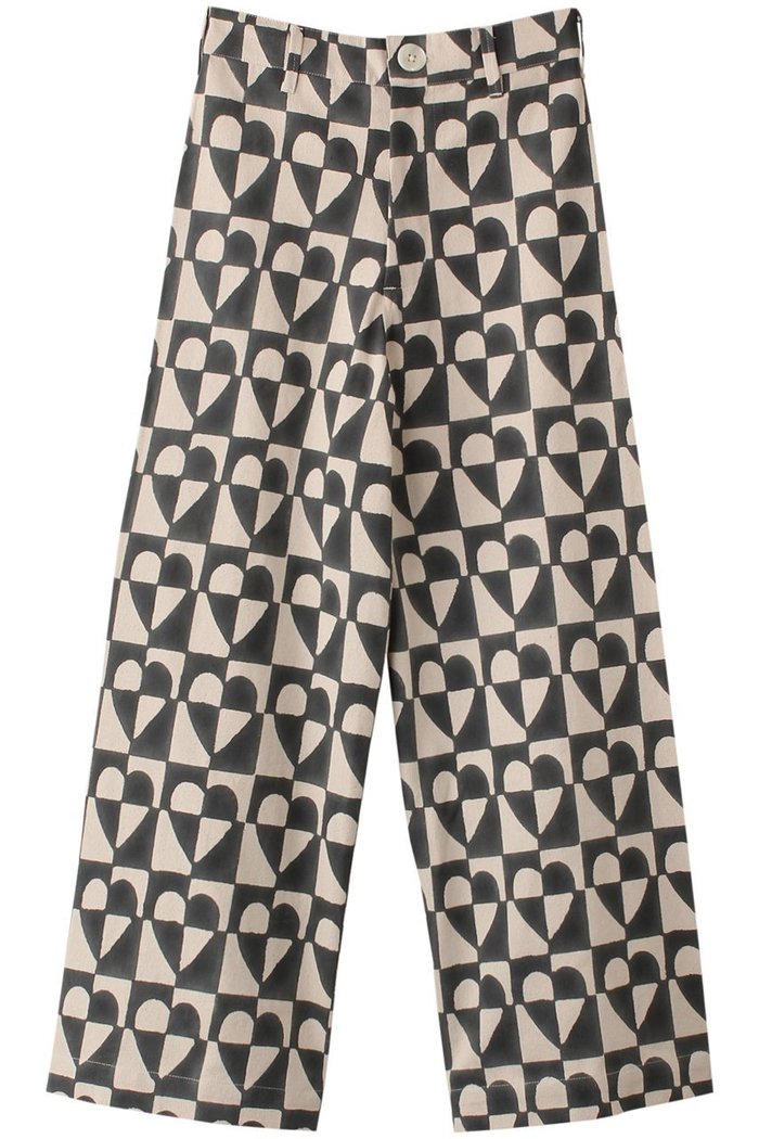 【エスゼット ブロックプリント/SZ Blockprints】のDENIM DISCO PANTS HEART COOKIE ワイドデニムパンツ インテリア・キッズ・メンズ・レディースファッション・服の通販 founy(ファニー) https://founy.com/ ファッション Fashion レディースファッション WOMEN パンツ Pants デニムパンツ Denim Pants シンプル Simple デニム Denim ハンド Hand バランス Balance ブロック Block プリント Print |ID: prp329100004185436 ipo3291000000028995406
